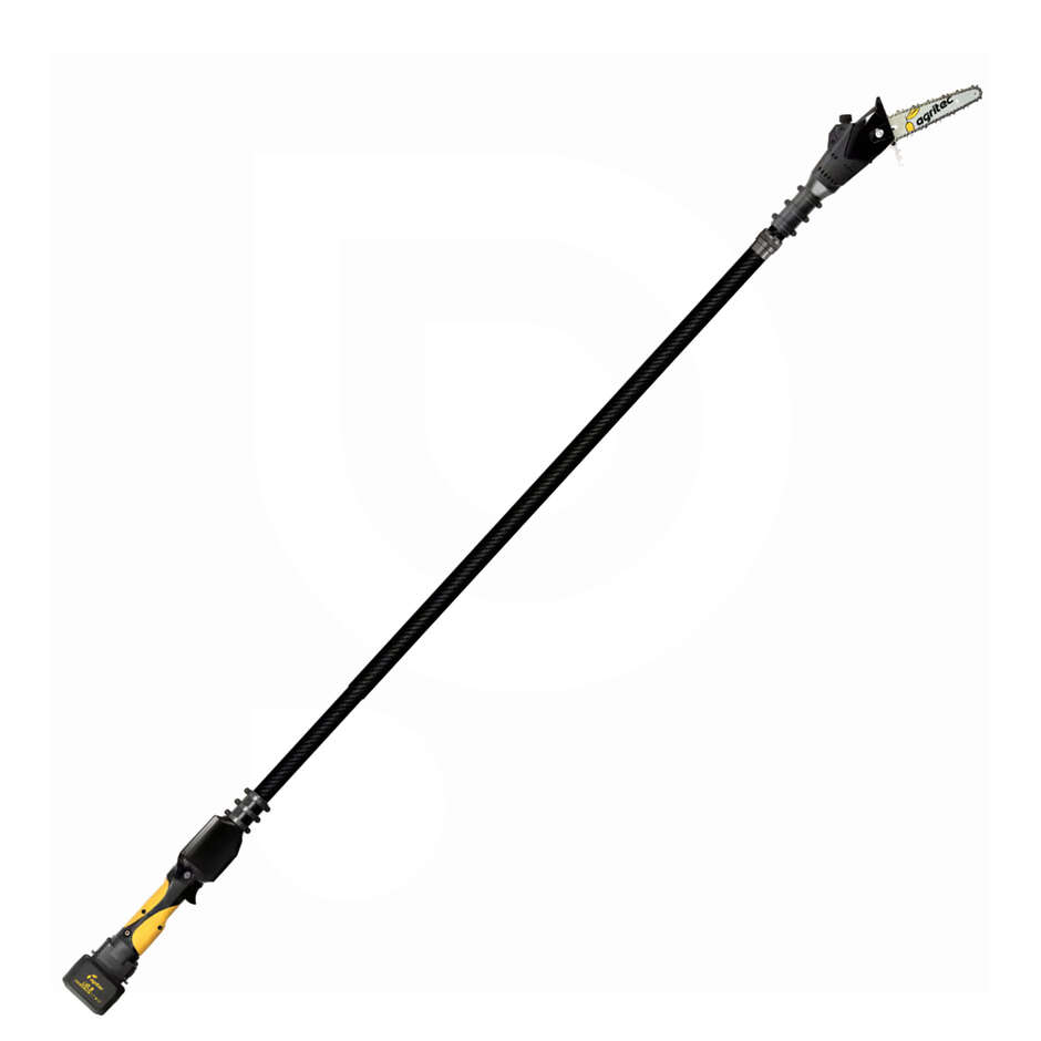 Schnurlose Gartenschere Flora PCP150A PCT mit Teleskopstange und 1 Agritec-Batterie